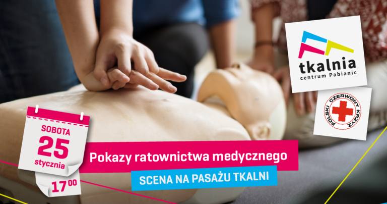 Pokazy ratownictwa medycznego w Tkalni