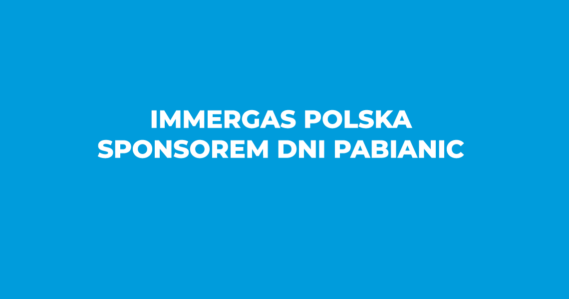 Immergas Polska sponsorem Dni Pabianic