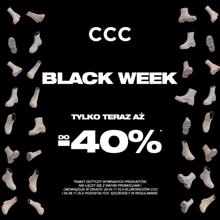 Black Week CCC Tkalnia Pabianice