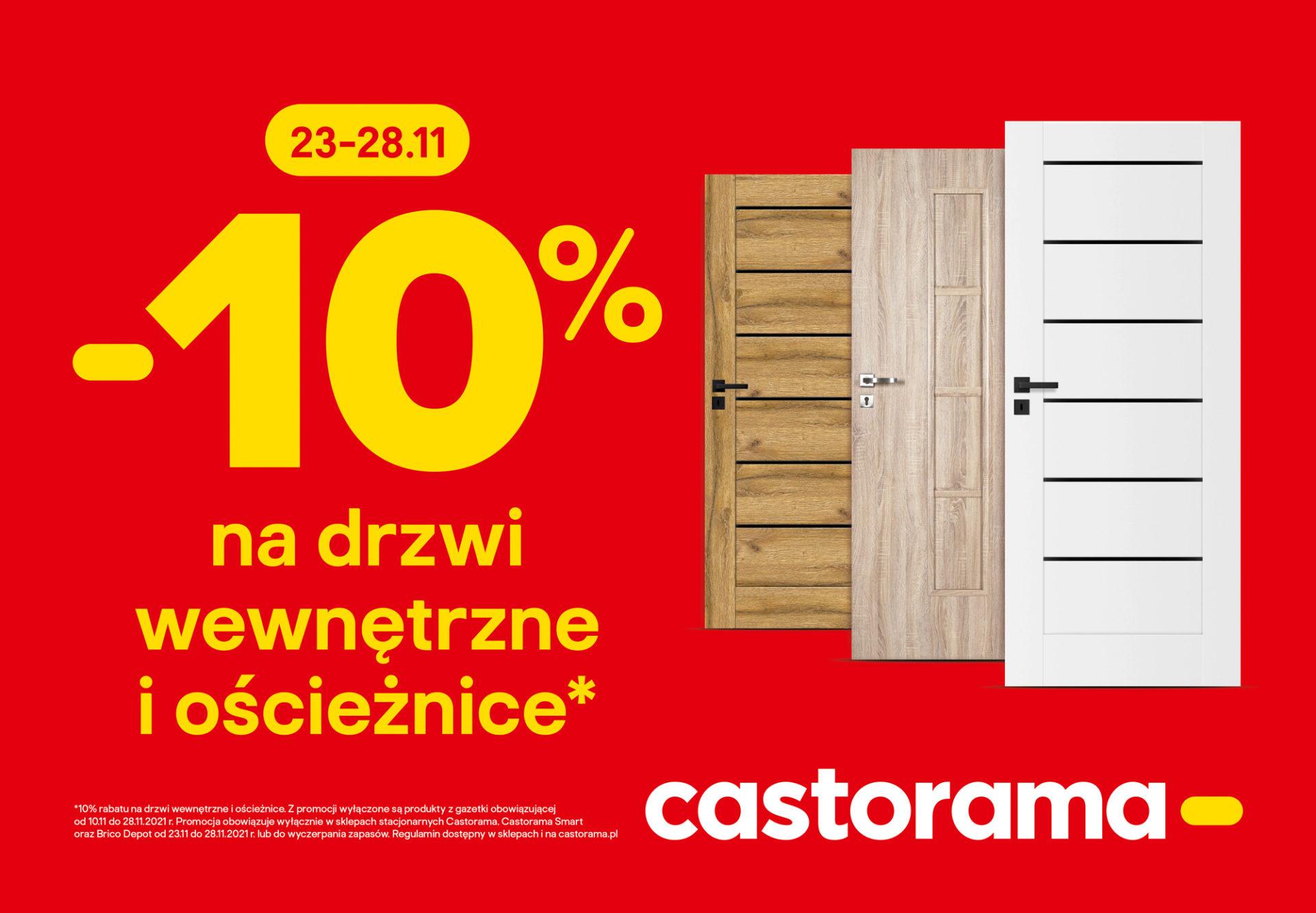 Castorama Pabianice - promocja -10%, Promocja Castorama -10%