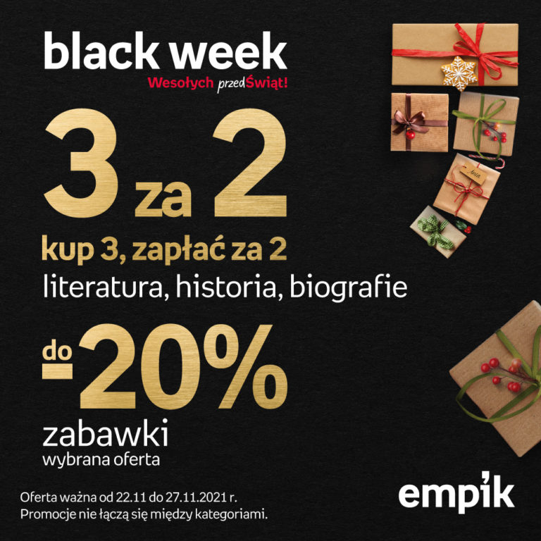 Black Week w Empiku w Tkalni Pabianice