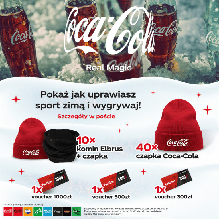 Weź udział w konkursie „Zima na sportowo z Coca-Cola”