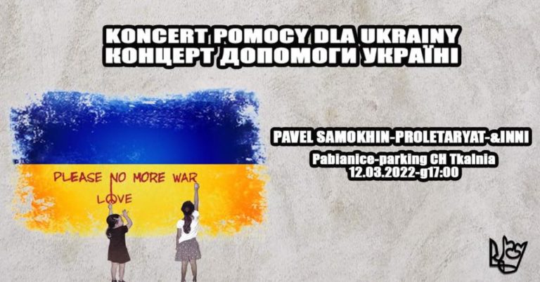 Koncert charytatywny – pomoc dla Ukrainy