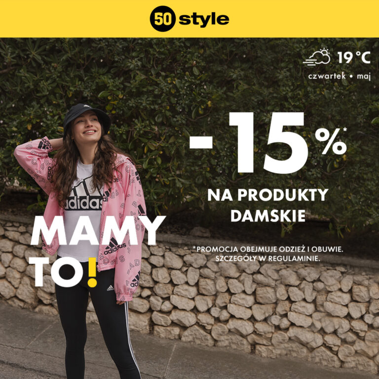 -15% w 50 Style w Tkalni