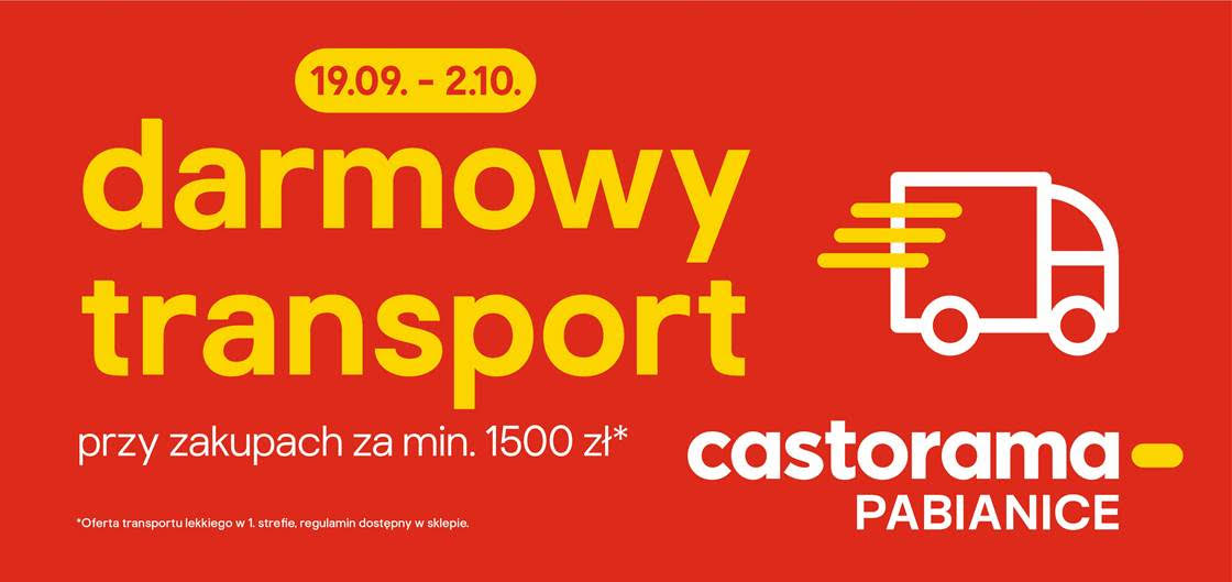 castorama, CASTORAMA &#8211; DARMOWY TRANSPORT