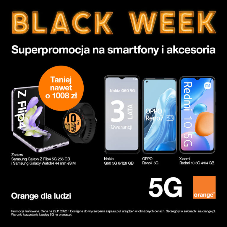 Black Week w Orange w Tkalni! 😃