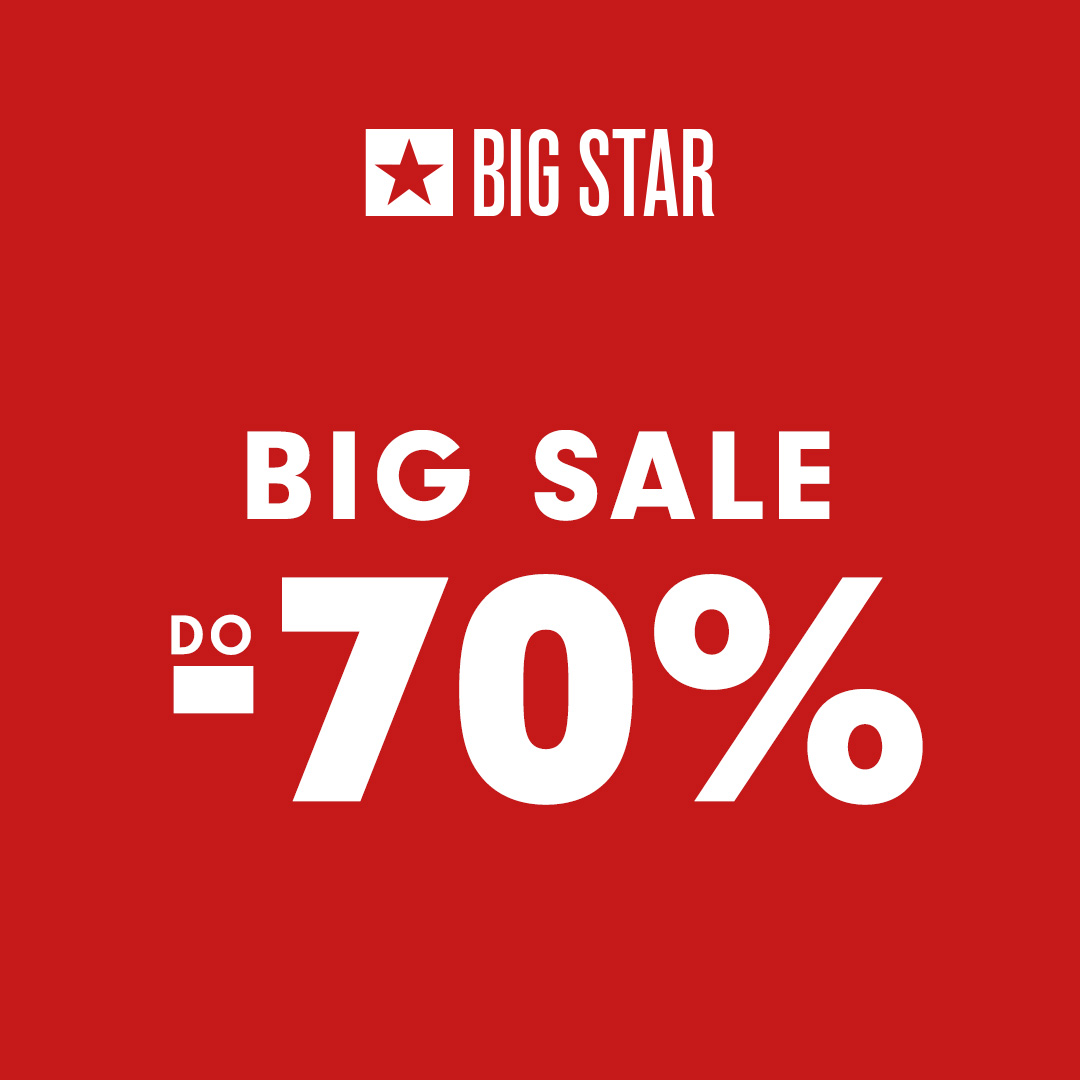 Big Star, Wyprzedaż do -70% w BIG STAR JEANS w Tkalni ❤