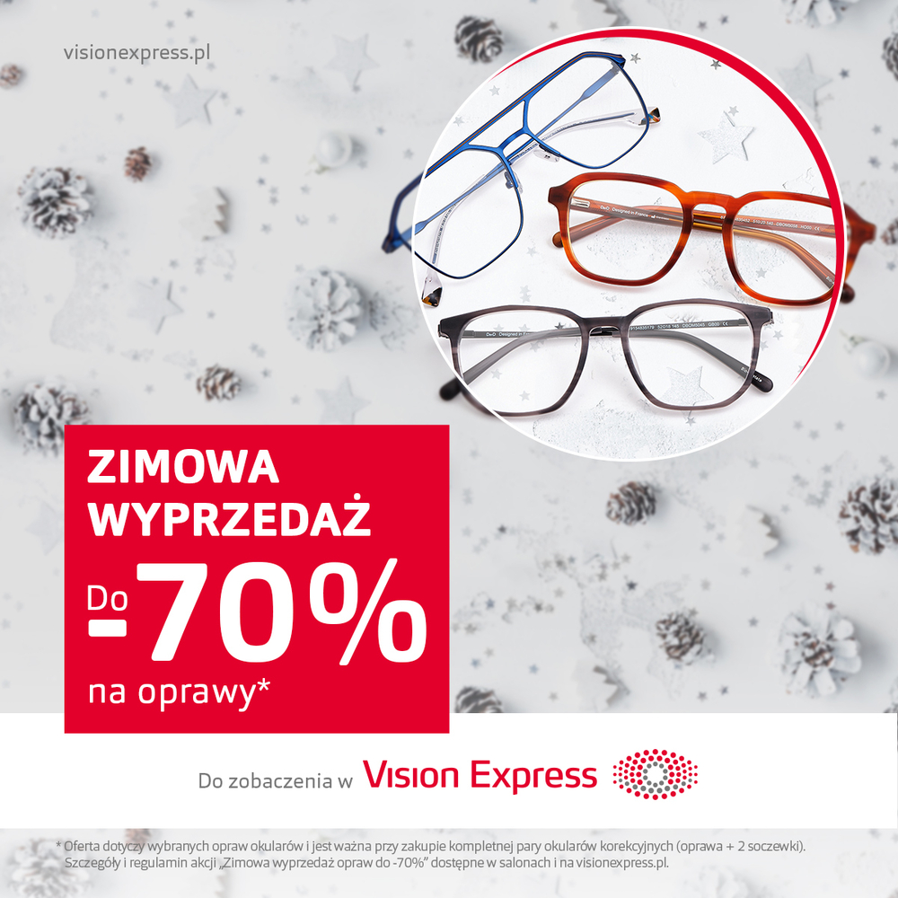 , Zimowa wyprzedaż w Vision Express‼