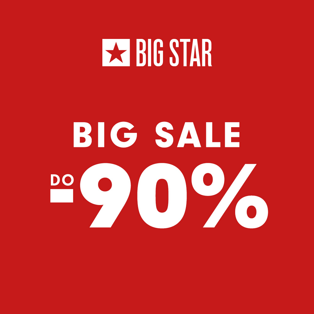 Big Star, Wyprzedaż do -90% w BIG STAR JEANS w Tkalni ❤