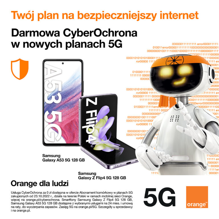 Twój plan na bezpieczniejszy internet z Orange!
