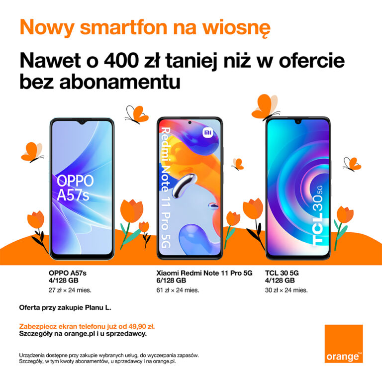 Orange – nowy smartfon na wiosnę