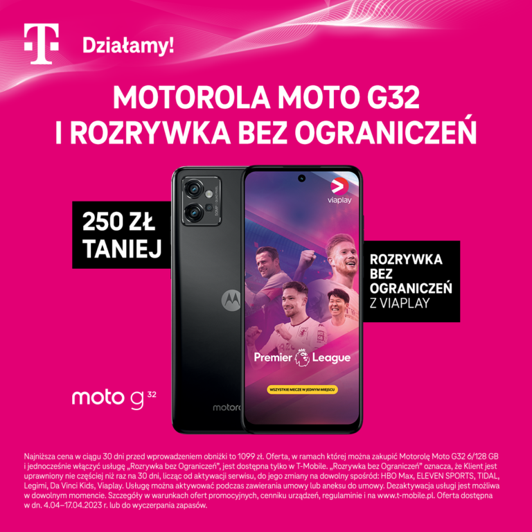 MOTOROLA MOTO G32 w T-Mobile w Tkalni!