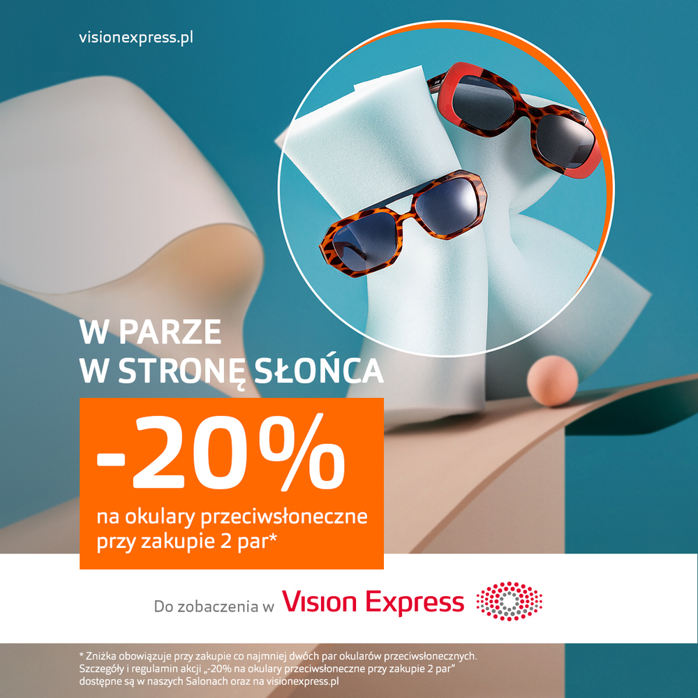 okulary,vision express,okazja, Lato pełną parą w Vision Express!