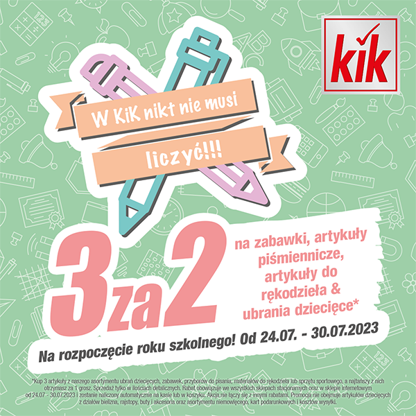 kik,promocja, KiK &#8211; back to school!
