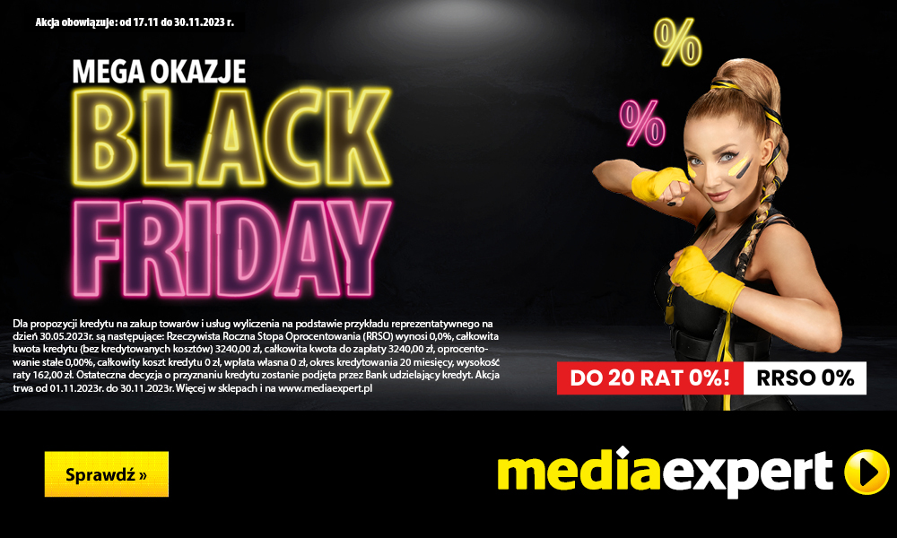 Media Expert, Mega okazje Black Friday w Media Expert!