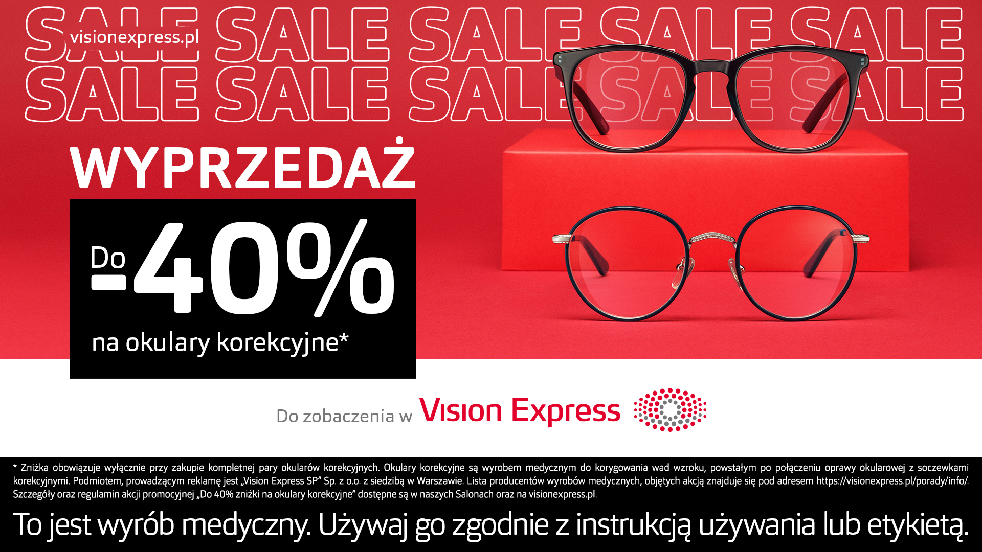 okulary,vision express,okazja, OKULARY KOREKCYJNE NAWET DO 40% TANIEJ w Vision Express!