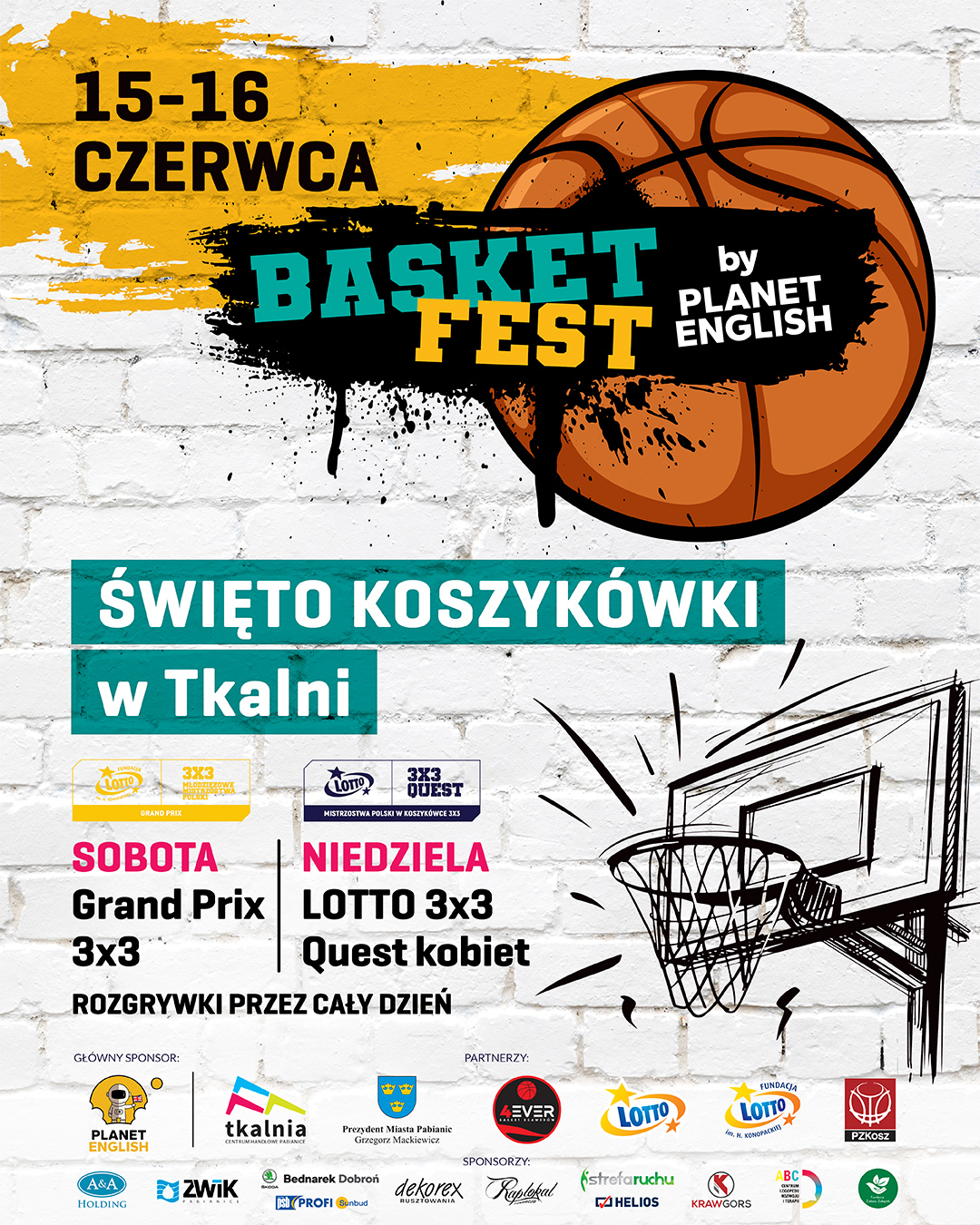 , Wielkie święto koszykówki w Tkalni! 🏀💪⛹️‍♀️