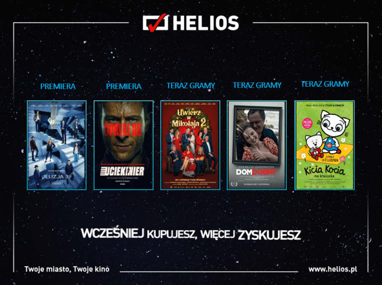 Helios prezentuje ekscytujące premiery listopada