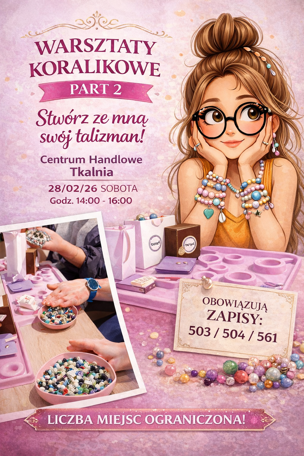 WARSZTATY – Tworzymy bransoletki !!