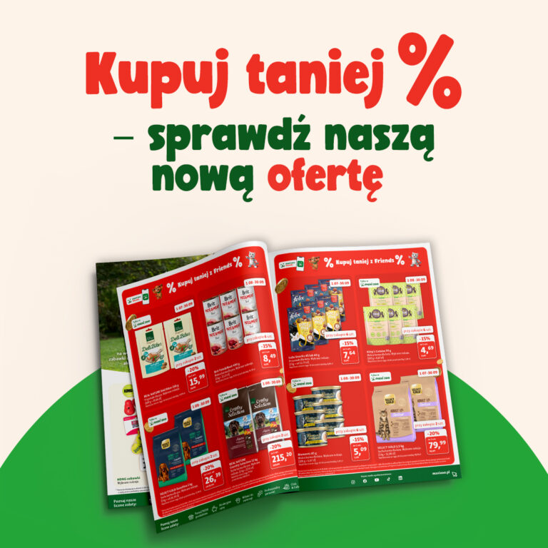 Nowe promocje w Maxi Zoo