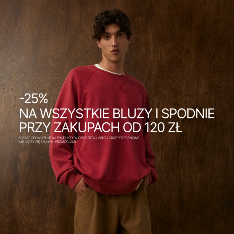 DIVERSE: AKCJA PROMOCYJNA -25% NA BLUZY I SPODNIE
